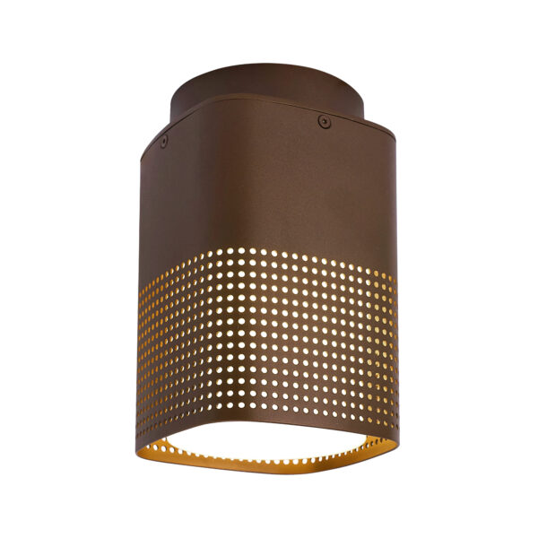 Lampa sufitowa zewnętrzna nowoczesna Nordlux SIDARA — metaliczny brąz, E27, 2618406218