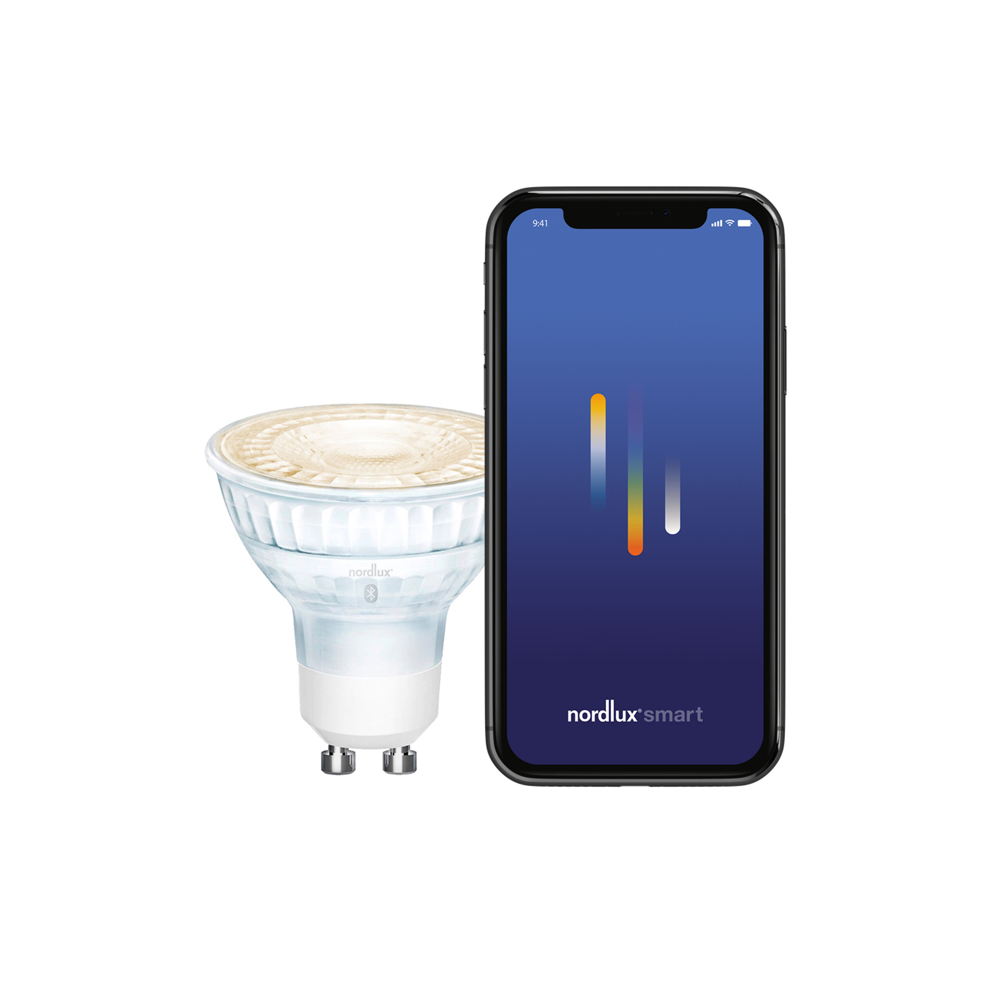 Żarówka LED Nordlux SMART GU10 2200-6500 K 380 lm — przezroczysta, 2070031000 - obrazek 4