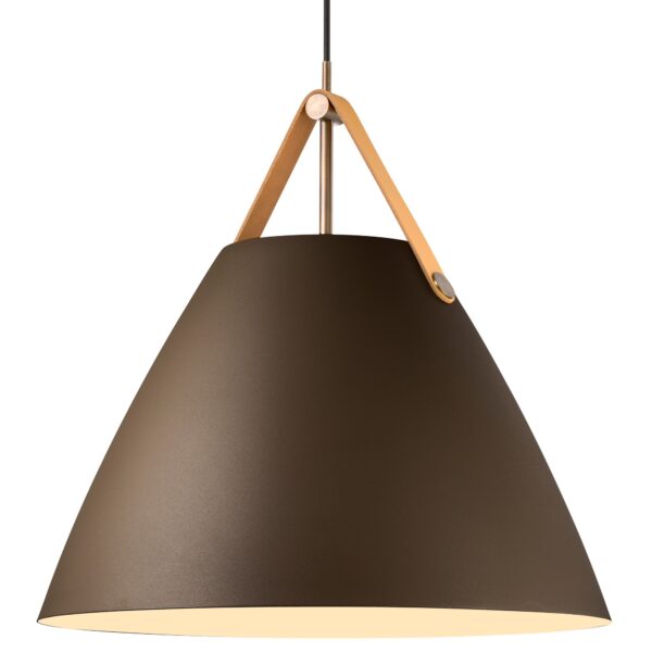 Lampa wisząca industrialna Design For The People STRAP 48 — beżowa, E27, 84353009