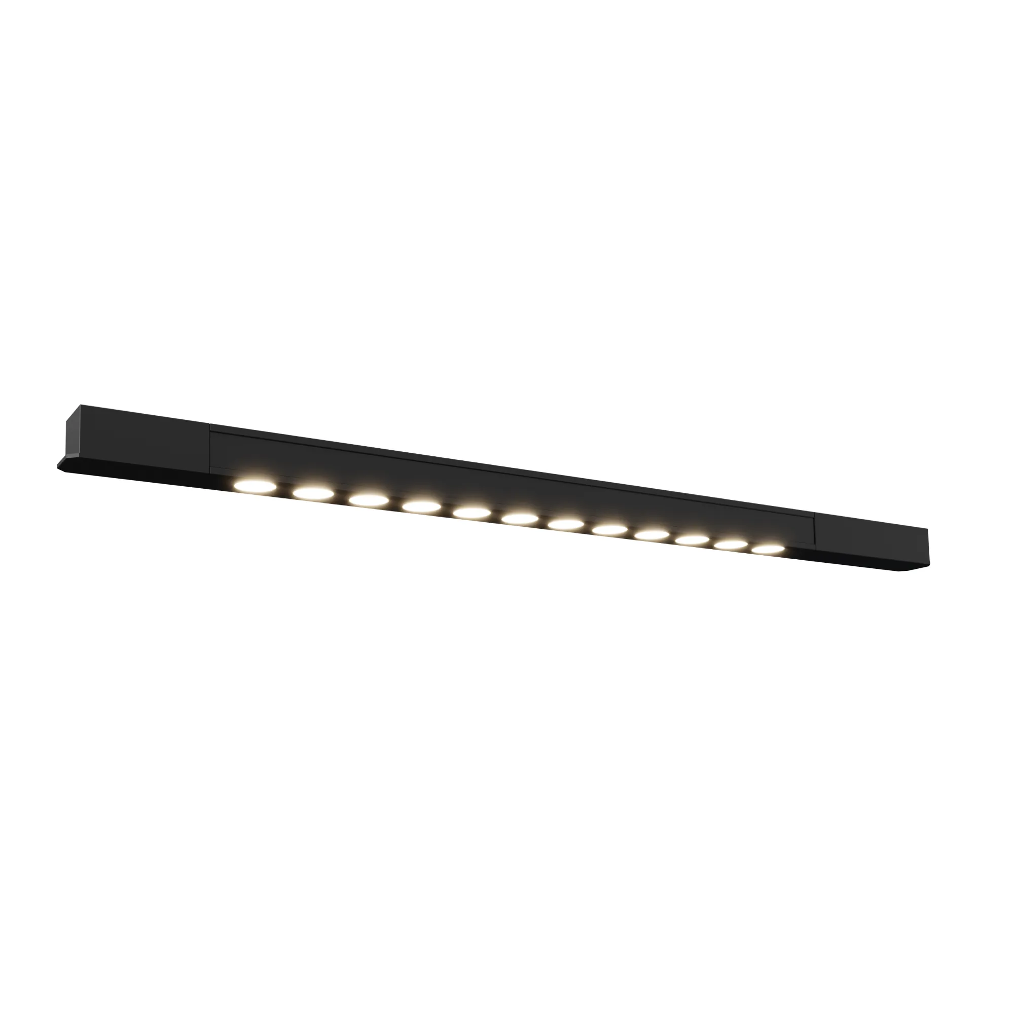 Oprawa liniowa punktowa magnetyczna MAGNET LINE SLIM STIP Smart TLV-13-12TU, czarna, LED 12 W, 2700–6000 K, Zigbee – Yaskr