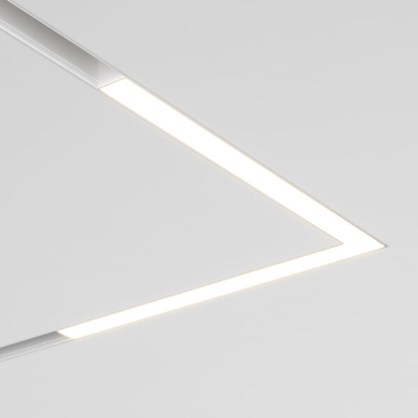 Oprawa do szyn magnetycznych EXILITY BASIS ANGLE TR042-2-24W4K-W, biała, LED 24 W 4000 K – Maytoni