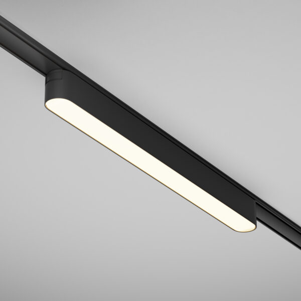 Oprawa liniowa do szyn magnetycznych RADITY BASIS TR080-1-18W3K-B, czarna, LED 16 W 3000 K – Maytoni