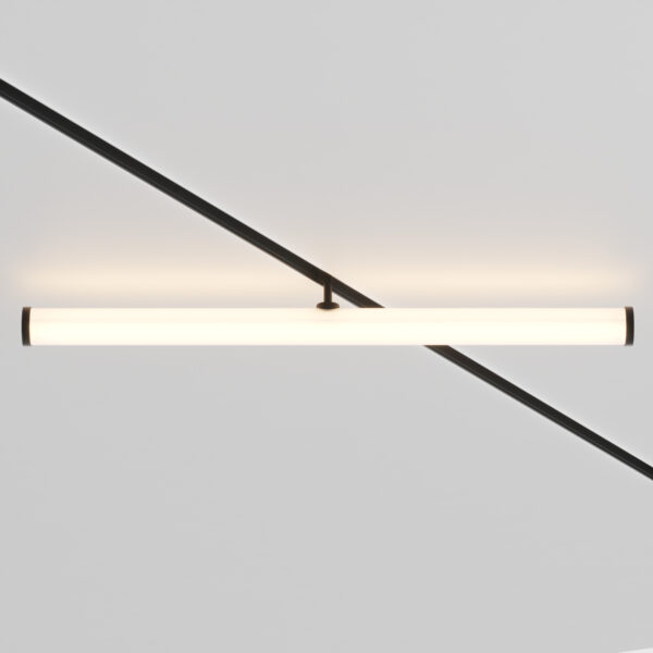 Oprawa do szyn magnetycznych EXILITY LARC TR086-2-25W3K-B, czarna, LED 25 W 3000 K – Maytoni