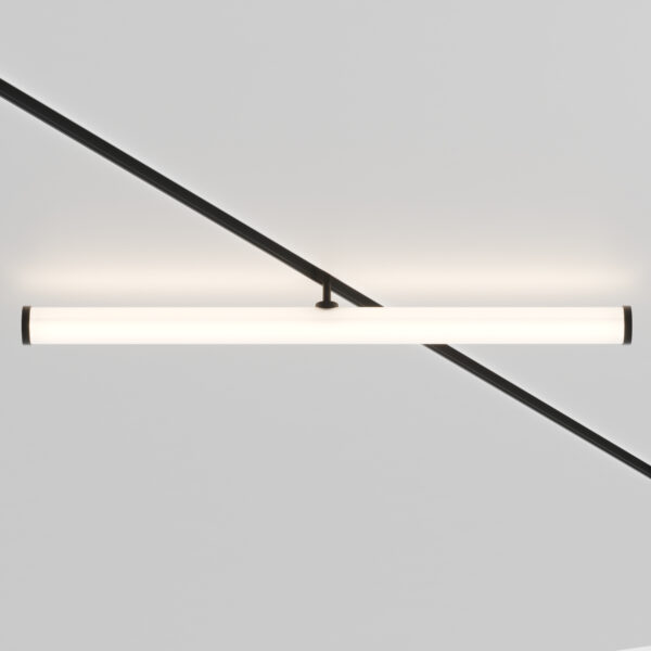 Oprawa do szyn magnetycznych EXILITY LARC TR086-2-25W4K-B, czarna, LED 25 W 4000 K – Maytoni