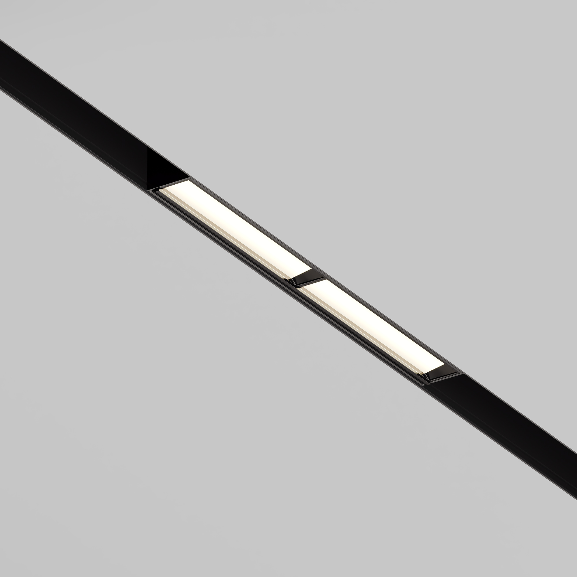 Oprawa do szyn magnetycznych EXILITY PARETE TR106-4-12W-DS-B, czarna, LED 12 W – Maytoni