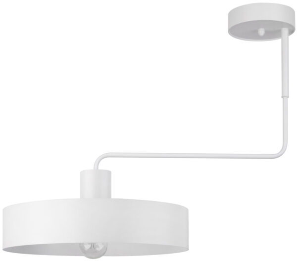 Plafon klasyczny VASCO 1 biały, 1 × E27 – Sigma Lighting 31550