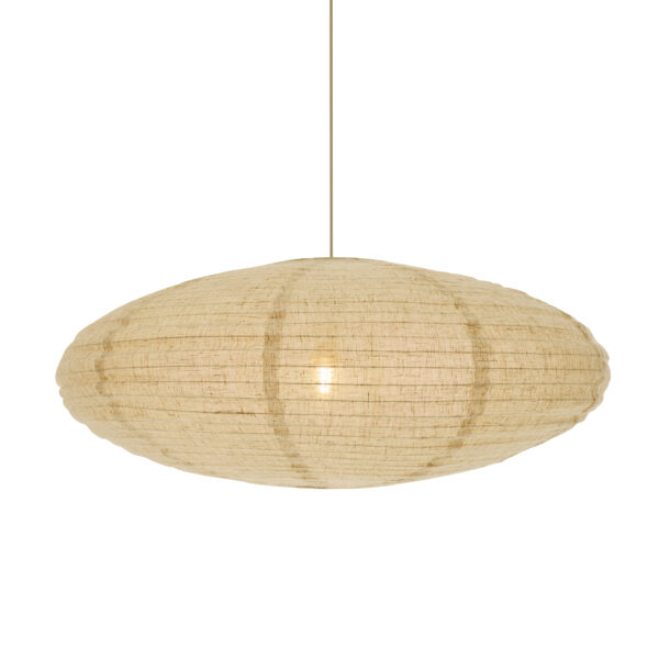 Abażur retro Nordlux VILLO 60 FABRIC — naturalny, 2612653209