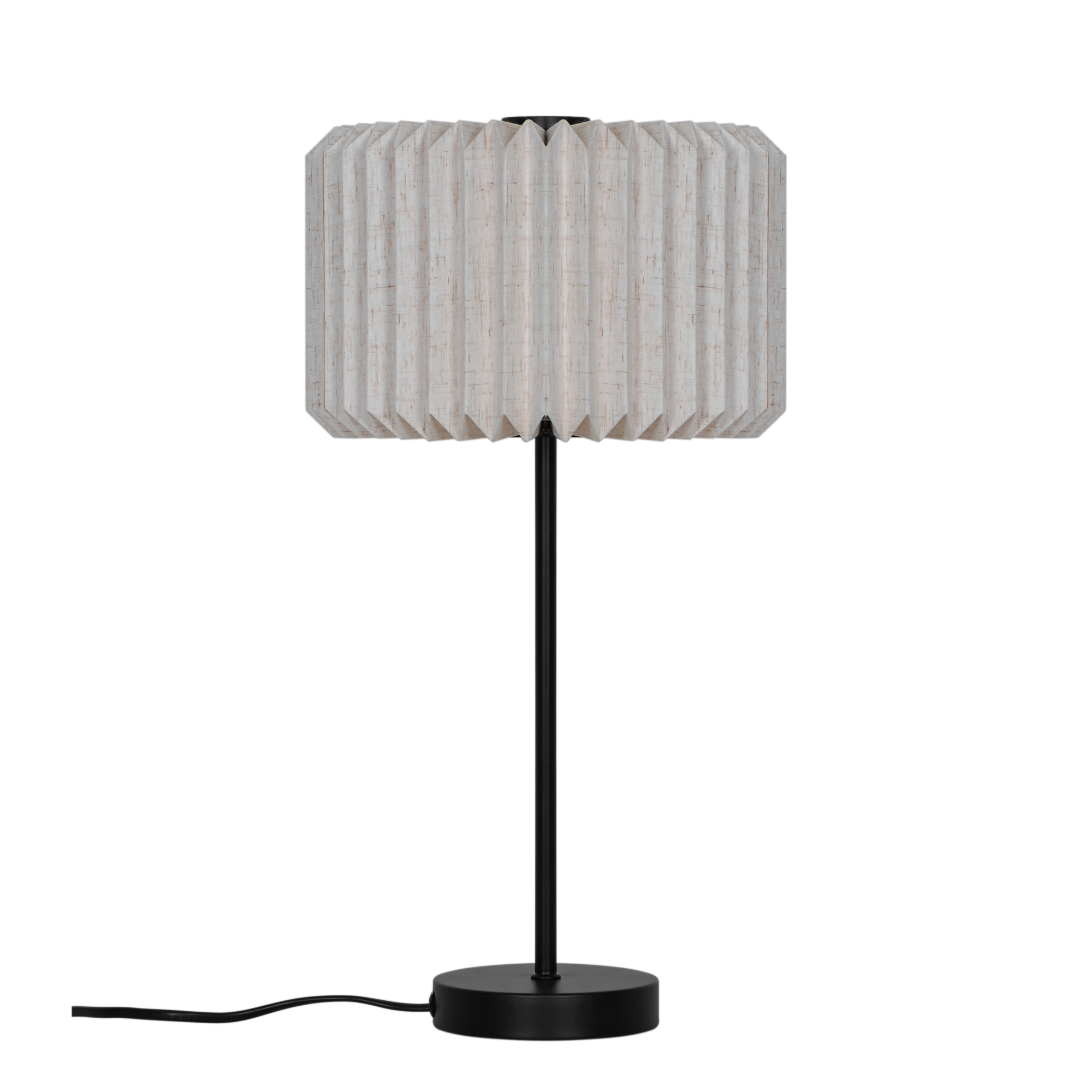 Lampa stołowa retro Nordlux VIVIENNE — czarna, E27, 2612265003