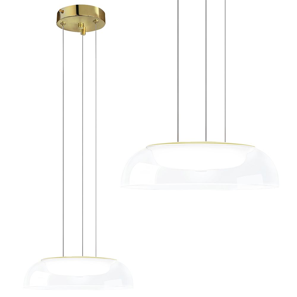LAMPA WISZĄCA LED APP1691-1PC Złota