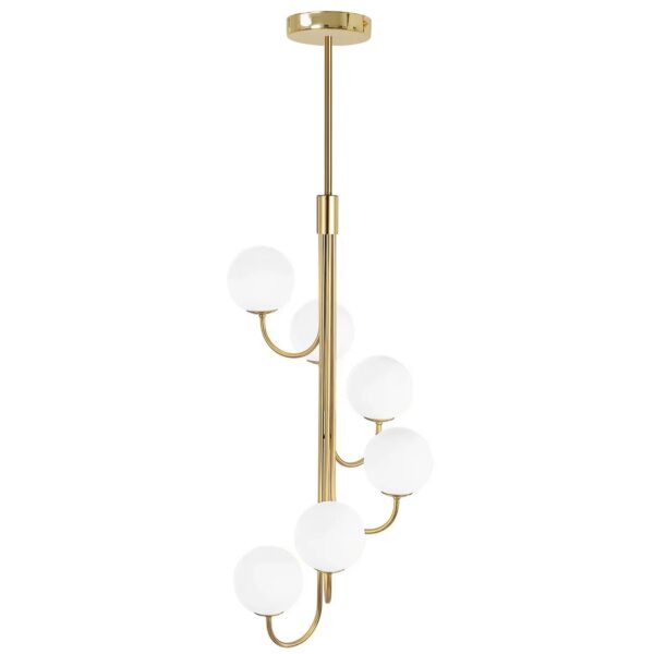 LAMPA SUFITOWA WISZĄCA Gold APP1585-6CP