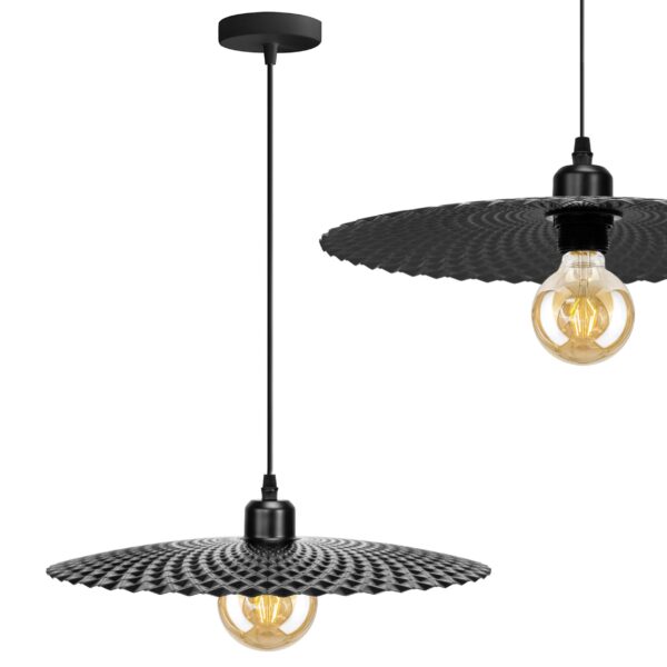 Lampa Wisząca APP1289-1CP Black