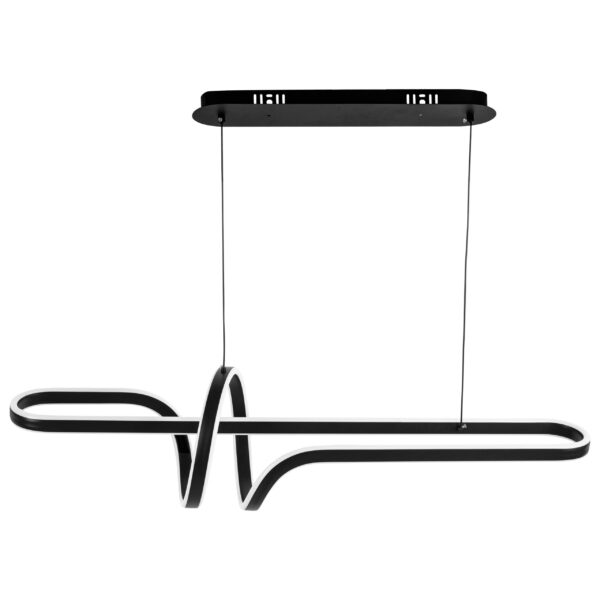 LAMPA WISZĄCA LED G038-CP CZARNA