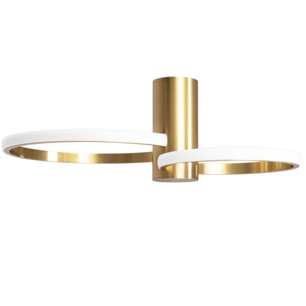 Lampa sufitowa plafon APP1403-CW Złoty Szczotkowany