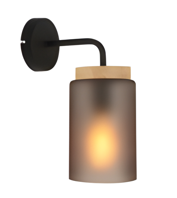 Kinkiet APP1814-1W Frosted Grey