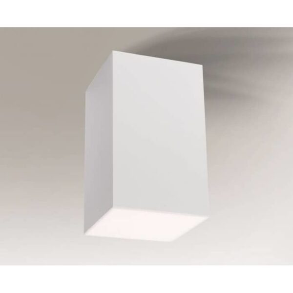 Lampa sufitowa nowoczesna Antigo ARAO – biała, 1 × GX53 – 7080