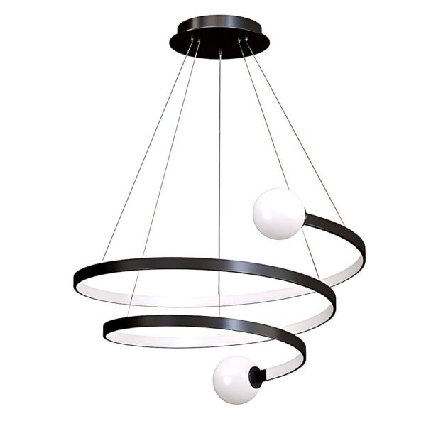 Lampa wisząca LED LHJ029-CP CZARNA