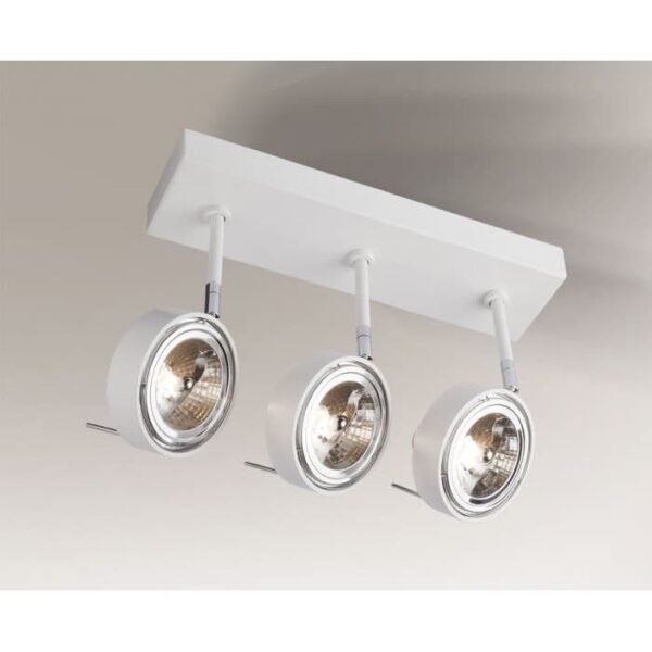 Reflektor sufitowy nowoczesny Antigo FUSSA – biały – 7233