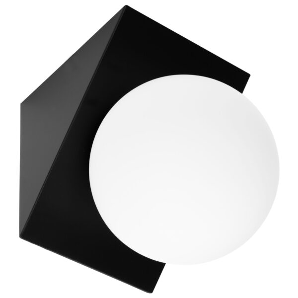 LAMPA ŚCIENNA KINKIET APP1227-1W Czarna