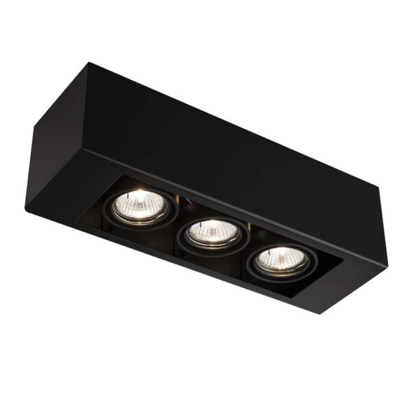 Lampa sufitowa Antigo SETO – czarna – 1138