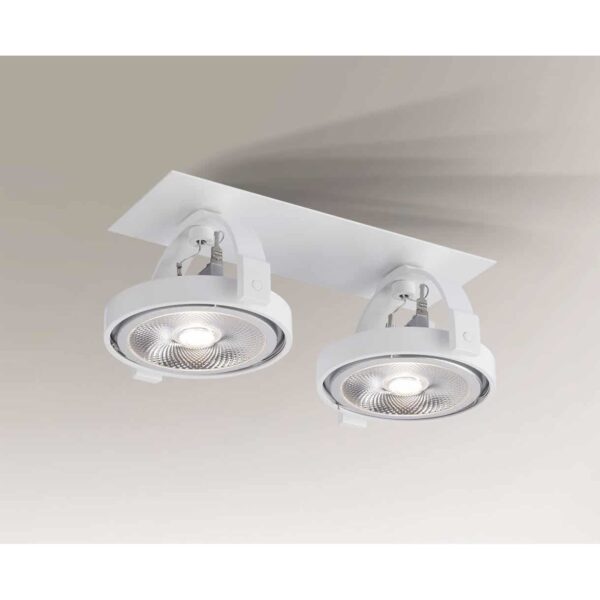 Reflektor sufitowy Antigo SAKURA B – biały – 7254