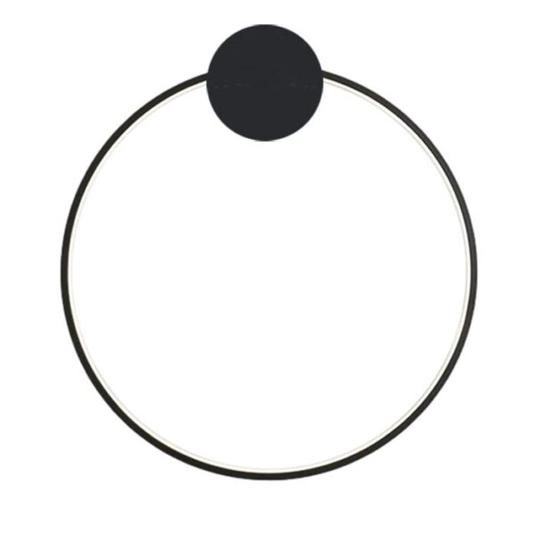 LAMPA ŚCIENNA KINKIET LED APP1383-CW BLACK 30cm