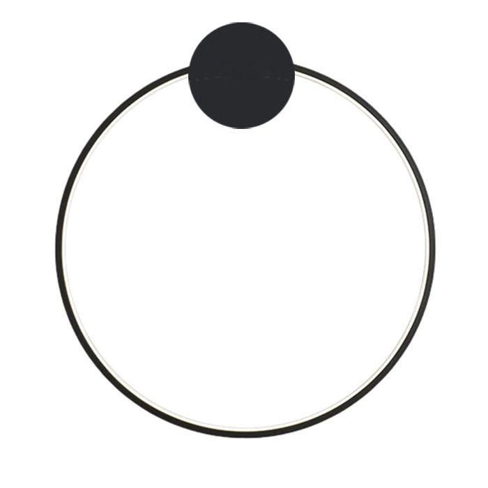LAMPA ŚCIENNA KINKIET LED APP1383-CW BLACK 30cm