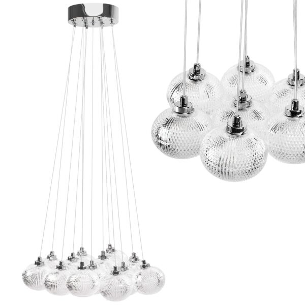 LAMPA SUFITOWA MS025-13CP Chrom