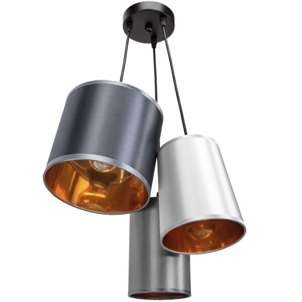 Lampa sufitowa nowoczesna APP971-3cp Mix kolorów