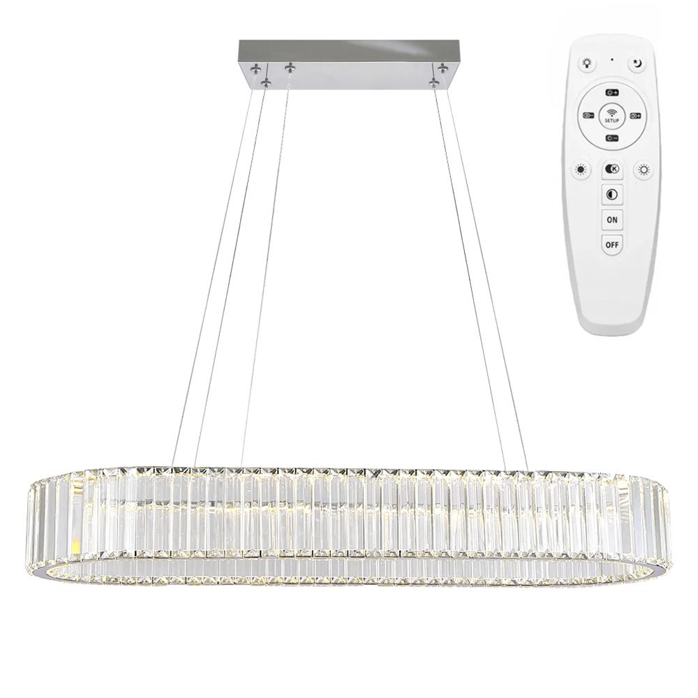 LAMPA SUFITOWA WISZĄCA LED APP1547-CP CHROM