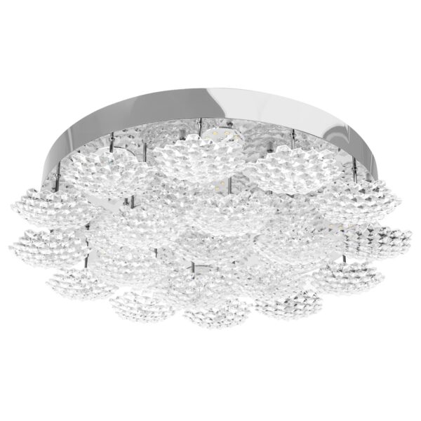 Plafon LED Kryształowy MS014-C Chrome