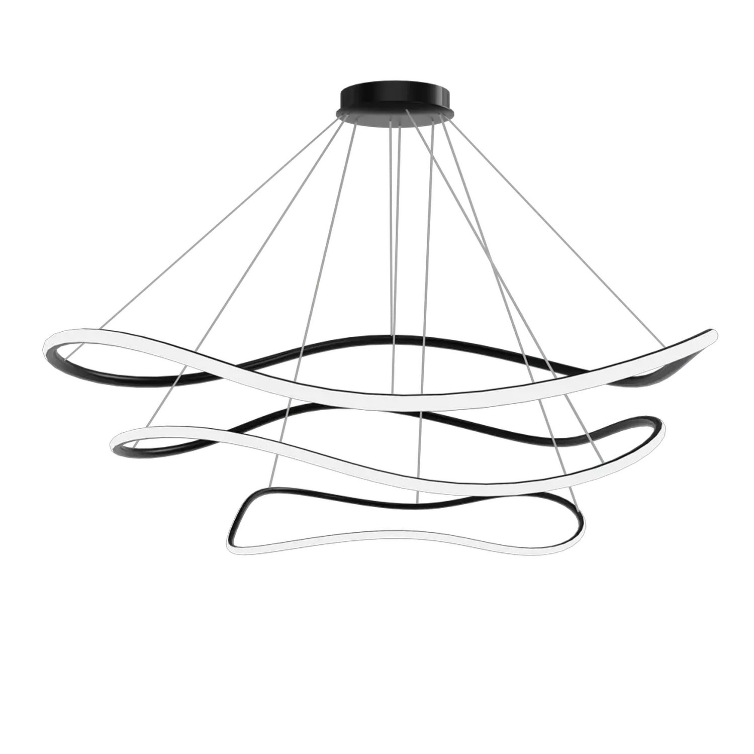 Lampa wisząca LHJ016-CP3 BLACK