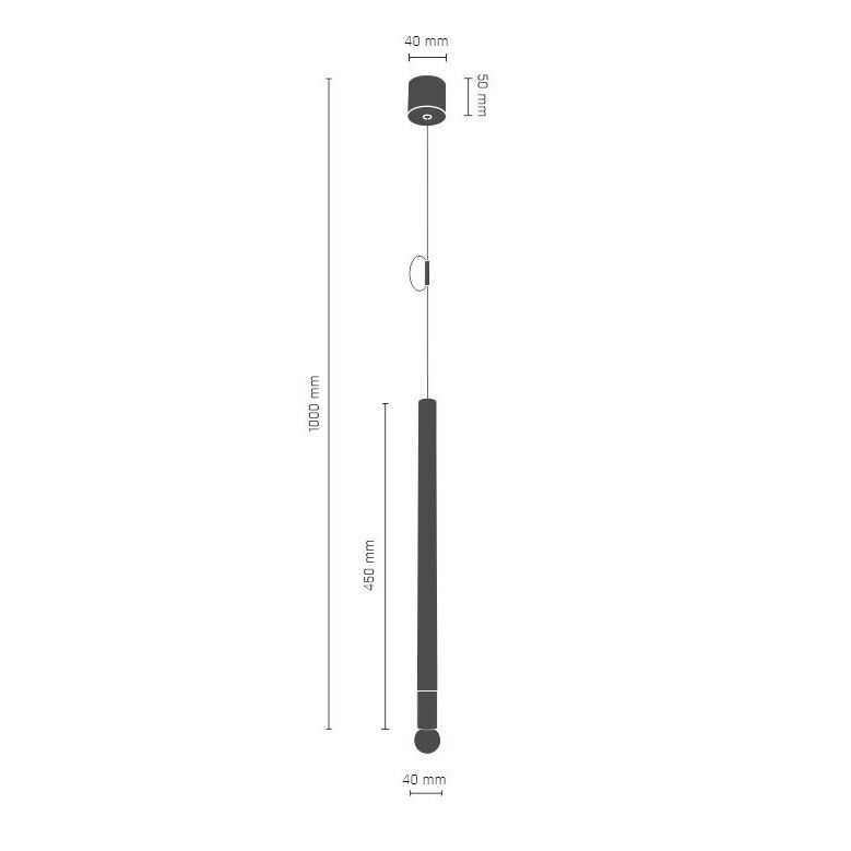 Lampa wisząca Antigo DAVI – biała / mosiądz, mosiądz połysk – 8933 - obrazek 2