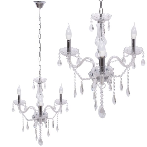 Lampa Kryształowa Żyrandol 300752