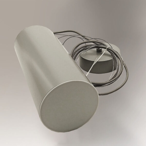 Lampa wisząca nowoczesna Antigo ARAO – szara, 1 × GX53 – 5550/GX53/SZ