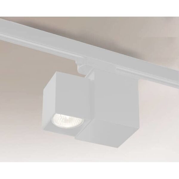 Reflektor szynowy Antigo – 1 × PAR16, 3F – 7708