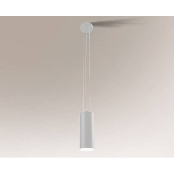 Lampa wisząca nowoczesna Antigo SUWA – biała, 1 × GX53 – 7647