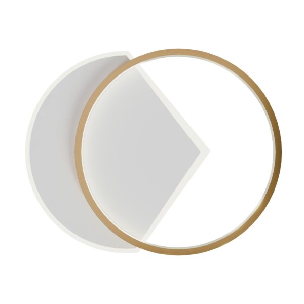 Lampa sufitowa LHJ078-C 40 CM GOLD LED