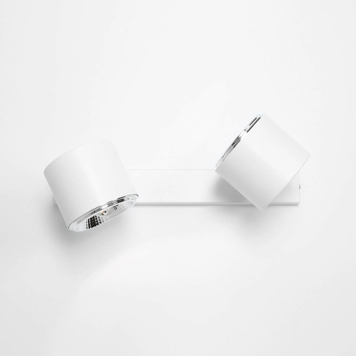 Kinkiet minimalistyczny Aldex BOT 2 1046D biały 2×GU10 - obrazek 2