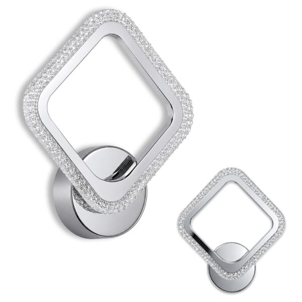 Kinkiet ścienny LED LHJ125-W chrom