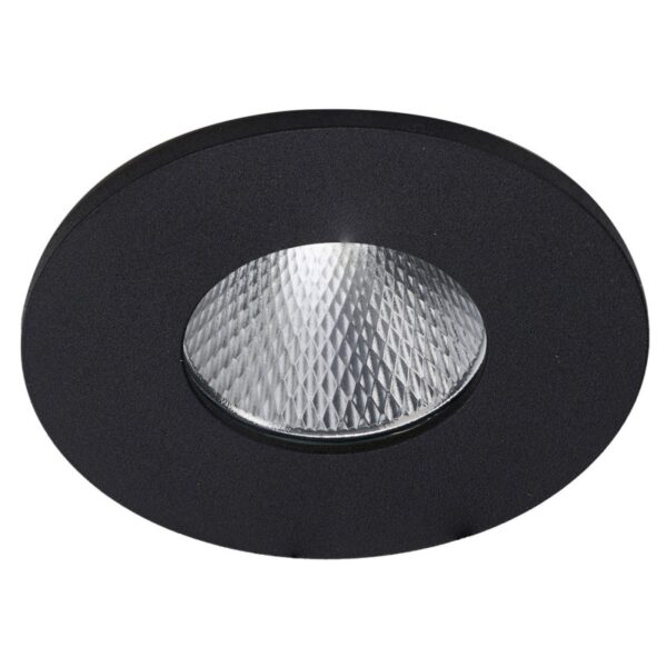 Oprawa wpuszczana CLEAN R AZ5986, czarna, LED 7 W, CCT, IP44 – AZzardo