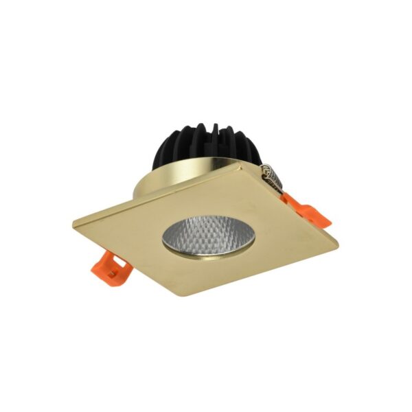 Oprawa wpuszczana CLEAN S AZ5991, złota, LED 7 W, CCT, IP44 – AZzardo