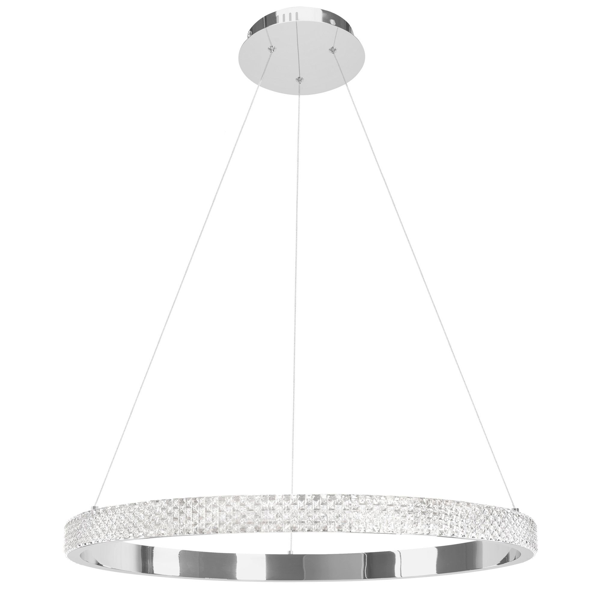 LAMPA SUFITOWA WISZĄCA LED APP1511-CP CHROM
