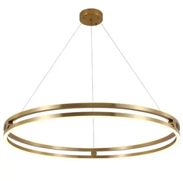 Lampa wisząca LHJ015-CP 60 CM GOLD