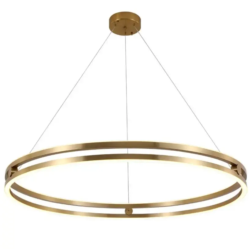Lampa wisząca LHJ015-CP 60 CM GOLD