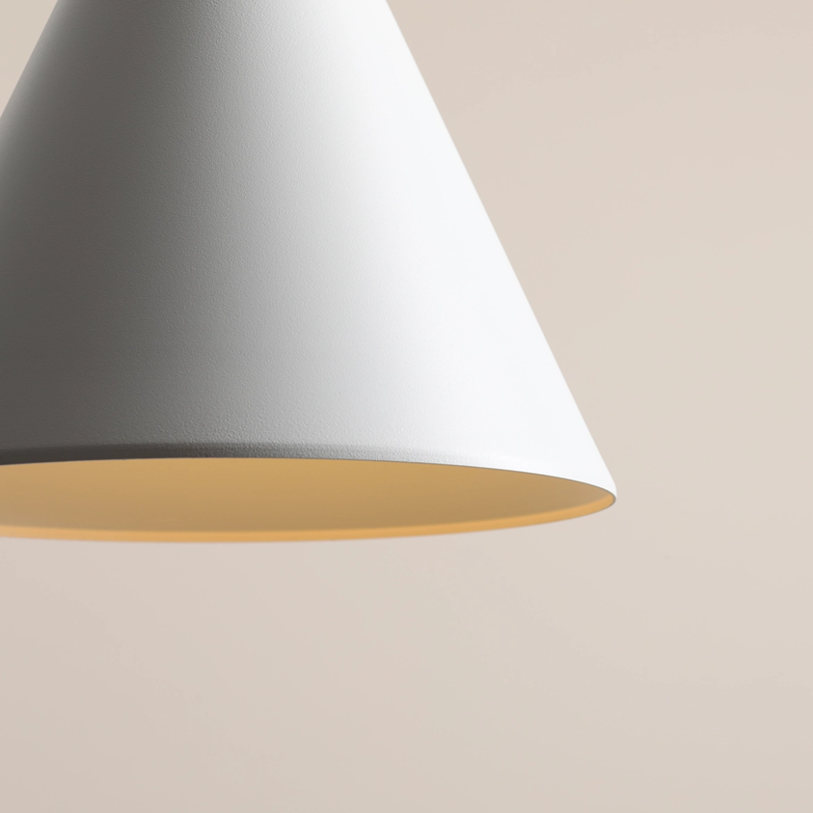 Lampa wisząca minimalistyczna Aldex FORM 1108G biała 1×E27 - obrazek 3