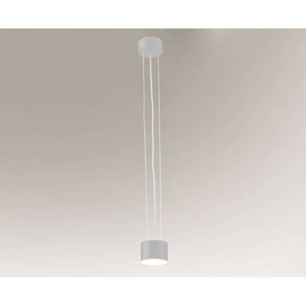 Lampa wisząca nowoczesna Antigo SUWA – biała, 1 × GX53 – 7645