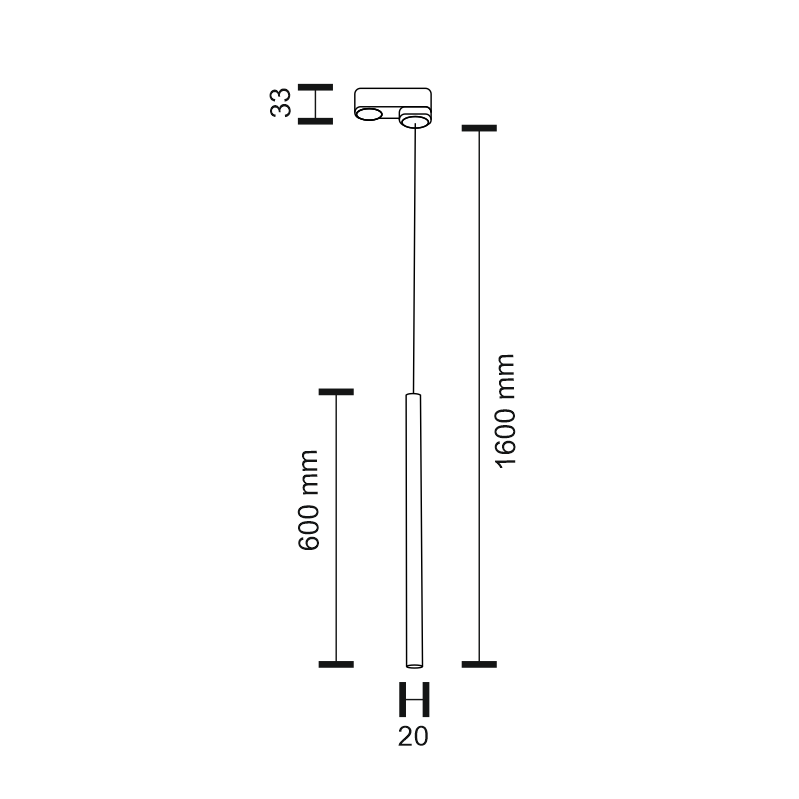Reflektor szynowy Antigo – 1 × G9, 3F – 7959 - obrazek 2
