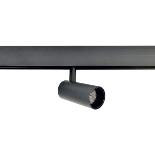 Reflektor szynowy nowoczesny Antigo KOMASSA 48 V – czarny, 3000 K, 45 mm – 6639