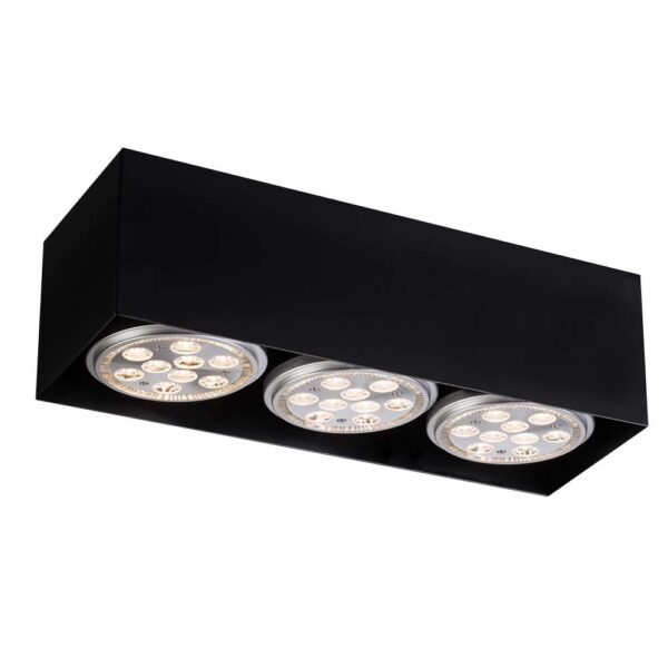 Lampa sufitowa Antigo YATOMI – czarna – 1212