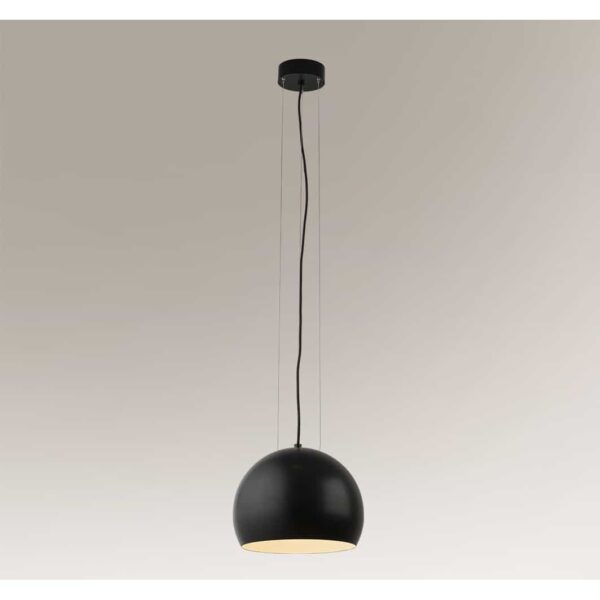 Lampa wisząca Antigo AKITA – czarna, 1 × E27 – 7842